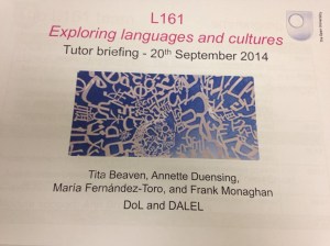 Slide used at L161 tutor briefing